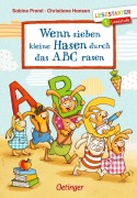 Cover-Bild zum Titel 'Wenn sieben kleine Hasen durch das ABC rasen' von 'Sabine Praml'