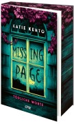 Cover-Bild zum Titel 'Missing Page - Tödliche Worte' von 'Katie Kento'