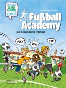 Cover-Bild zum Titel 'Erstleser Kindercomic: Fußball Academy: Ein besonderes Training' von 'Irene Margil'