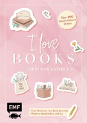 Cover-Bild zum Titel 'I love books - Mein Stickerbuch: Für alle #booklover' von ''