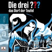Cover-Bild zum Titel 'Die drei ??? - Das Dorf der Teufel (Fragezeichen)' von ''