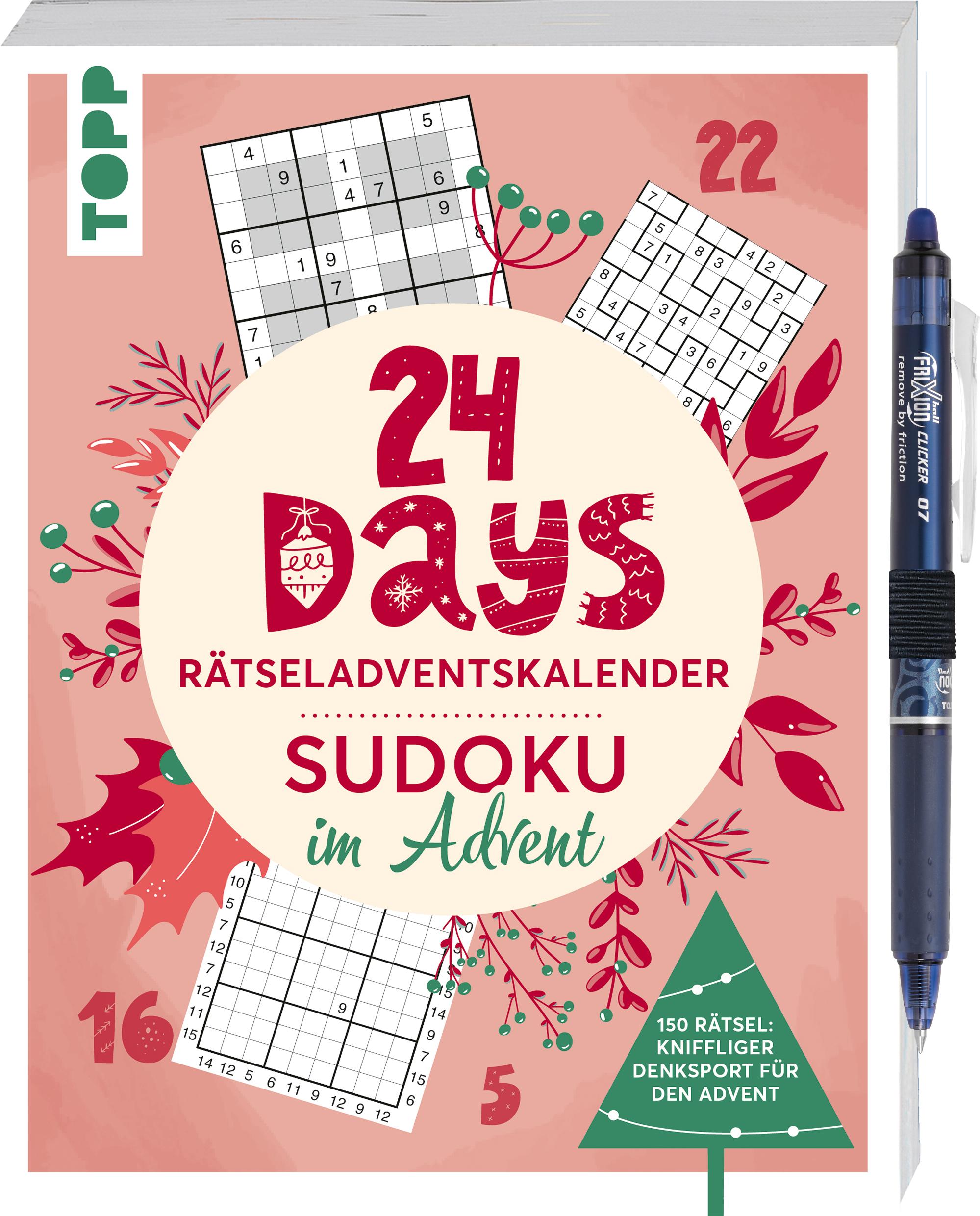 24 DAYS RÄTSELADVENTSKALENDER - Sudoku im Advent