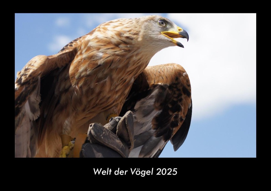 Welt der Vögel 2025 Fotokalender DIN A3 - Tobias Becker