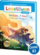 Cover-Bild zum Titel 'Leselöwen 2. Klasse - Vorsicht, T-Rex!' von 'Ann-Katrin Heger'