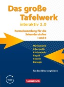 Cover-Bild zum Titel 'Das große Tafelwerk interaktiv 2.0 Mathematik, Informatik, Astronomie, Physik, Chemie, Biologie. Schülerbuch. Allgemeine Ausgabe außer Niedersachsen und Bayern' von 'Andreas Gramm, Willi Wörstenfeld, Hubert König, Lothar Meyer, Wolfgang Pfeil'