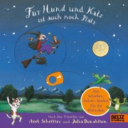 Cover-Bild zum Titel 'Für Hund und Katz ist auch noch Platz' von 'Axel Scheffler, Julia Donaldson'