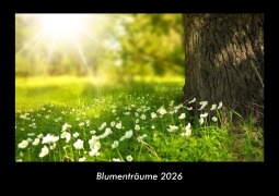 Cover-Bild zum Titel 'Blumenträume 2026 Fotokalender DIN A3' von 'Kevin Heber, Tobias Schmitt'