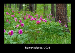 Cover-Bild zum Titel 'Blumenkalender 2026 Fotokalender DIN A3' von 'Tobias Becker'