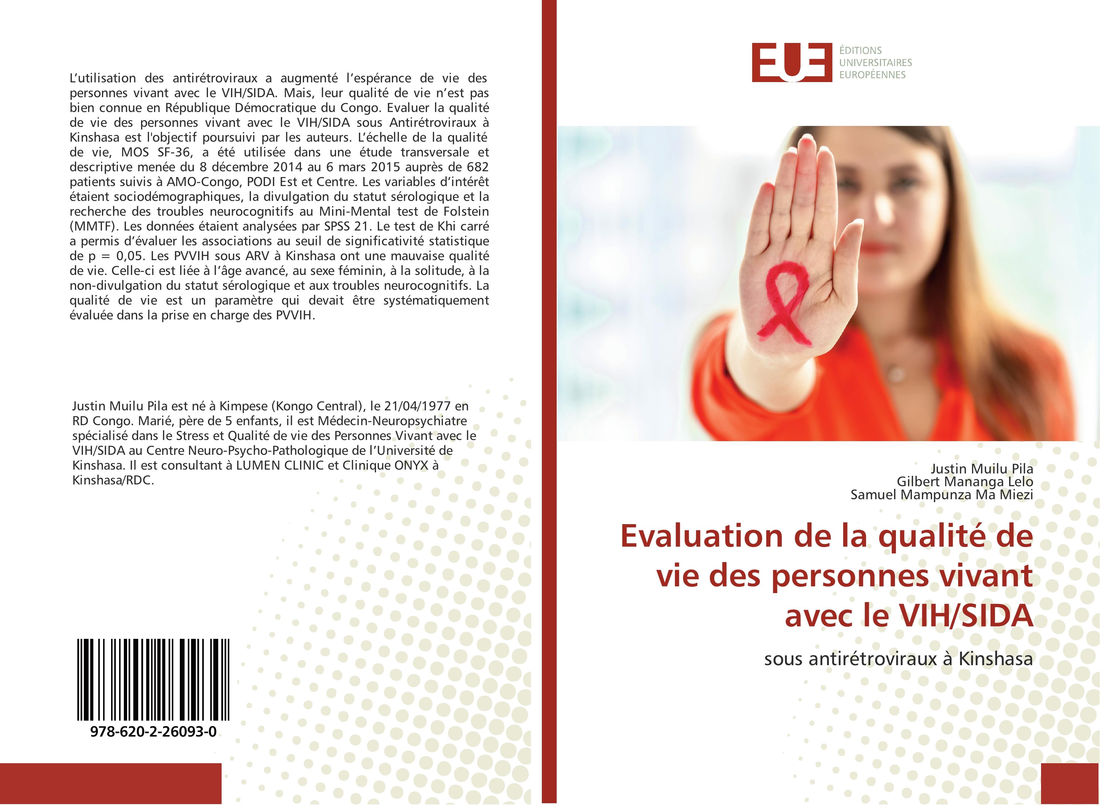 Evaluation de la qualité de vie des personnes vivant avec le ...