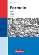 Cover-Bild zum Titel 'Formeln - Mathematik, Physik, Technik, Chemie' von 'Dieter Baum, Thilo Schmid, Hannes Klein'