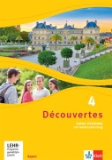 Découvertes 4. Ausgabe Bayern. Cahier d'activités mit Medien