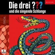 Cover-Bild zum Titel 'und die singende Schlange (Neufassung)' von 'Die Drei ???'