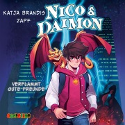 Cover-Bild zum Titel 'Nico & Daimon: Verflammt gute Freunde' von 'Katja Brandis'