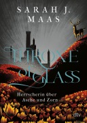 Cover-Bild zum Titel 'Throne of Glass - Herrscherin über Asche und Zorn' von 'Sarah J. Maas'