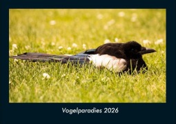 Cover-Bild zum Titel 'Vogelparadies 2026 Fotokalender DIN A4' von 'Tobias Becker'