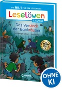 Cover-Bild zum Titel 'Leselöwen 2. Klasse - Das Versteck der Bankräuber' von 'Christoph Dittert'
