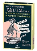 Cover-Bild zum Titel 'Das große Quiz der Redewendungen & Sprichwörter' von 'Nicola Berger'