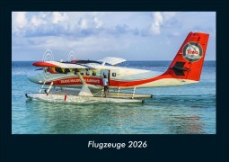 Cover-Bild zum Titel 'Flugzeuge 2026 Fotokalender DIN A4' von 'Kevin Heber, Tobias Schmitt'