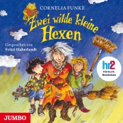 Cover-Bild zum Titel 'Zwei wilde kleine Hexen' von 'Cornelia Funke'