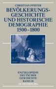 Cover-Bild zum Titel 'Bevölkerungsgeschichte und historische Demographie 1500-1800' von 'Christian Pfister'