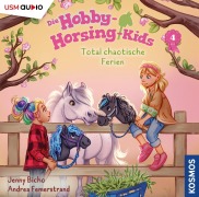 Cover-Bild zum Titel 'Die Hobby-Horsing-Kids (Folge 4): Total chaotische Ferien' von 'Jenny Bicho'
