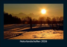 Cover-Bild zum Titel 'Naturlandschaften 2026 Fotokalender DIN A5' von 'Tobias Becker'