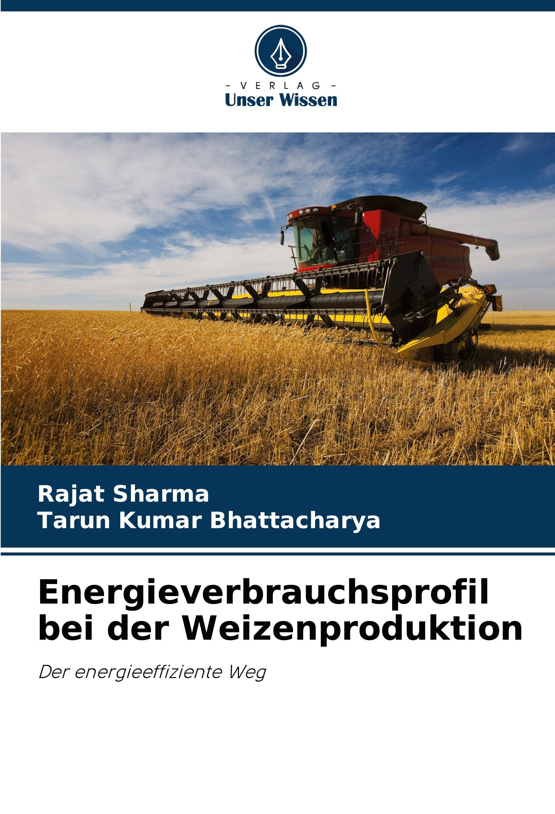 Energieverbrauchsprofil bei der Weizenproduktion