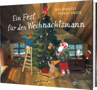 Cover-Bild zum Titel 'Ein Fest für den Weihnachtsmann' von 'Mac Barnett'