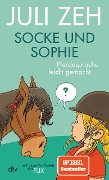 Cover-Bild zum Titel 'Socke und Sophie - Pferdesprache leicht gemacht' von 'Juli Zeh'