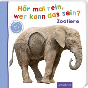 Cover-Bild zum Titel 'Hör mal rein, wer kann das sein? - Zootiere' von ''