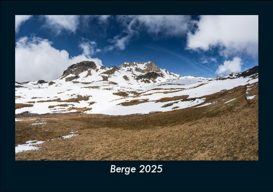 Berge 2025 Fotokalender DIN A5 - Tobias Becker
