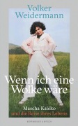 Cover-Bild zum Titel 'Wenn ich eine Wolke wäre' von 'Volker Weidermann'