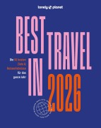 Cover-Bild zum Titel 'LONELY PLANET Reiseführer Lonely Planet Best in Travel 2026' von 'LONELY PLANET Deutschland'
