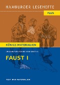 Cover-Bild zum Titel 'Faust I' von 'Johann Wolfgang von Goethe'