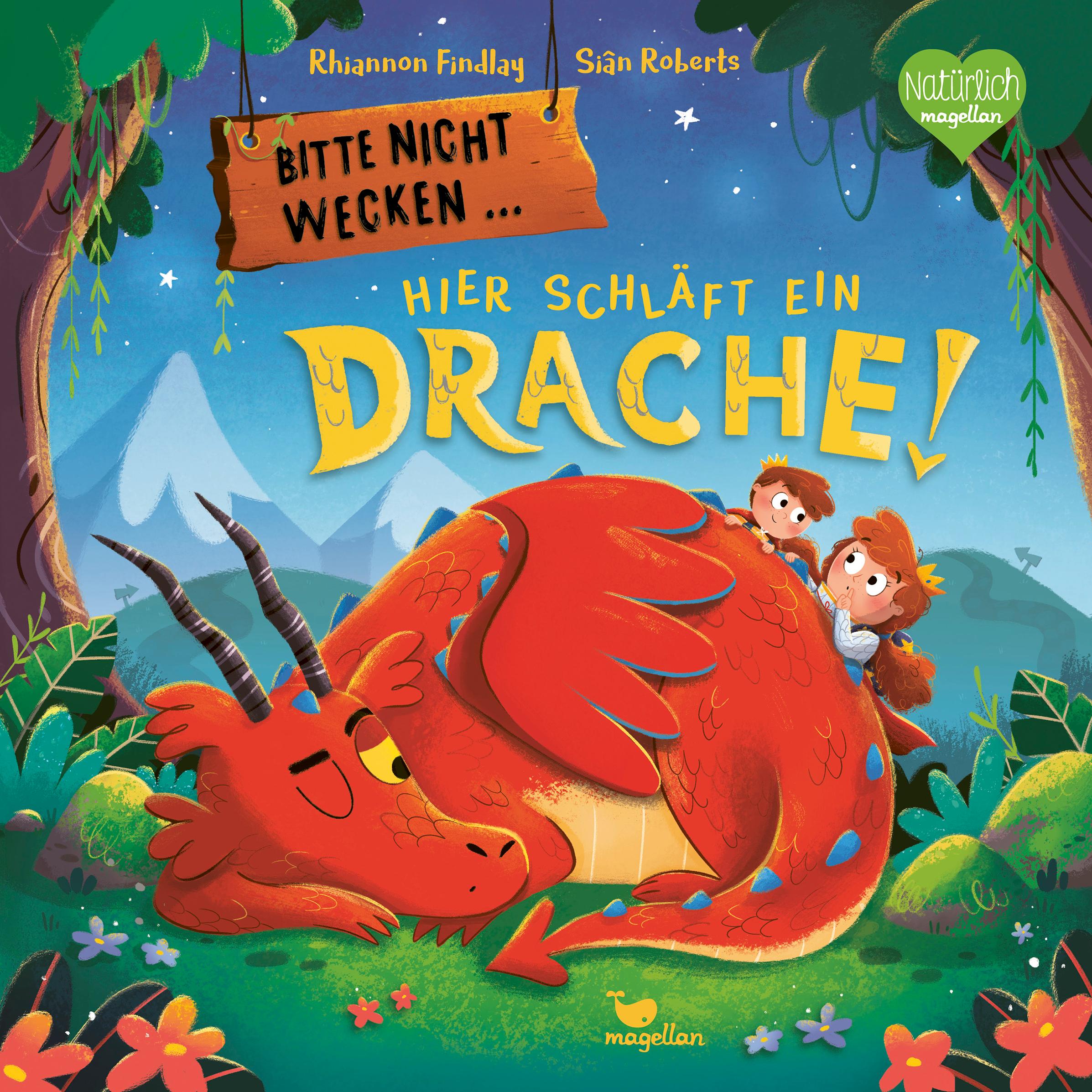 Bitte nicht wecken ... Hier schläft ein Drache!