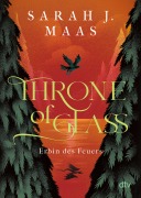 Cover-Bild zum Titel 'Throne of Glass - Erbin des Feuers' von 'Sarah J. Maas'
