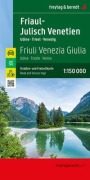 Friaul-Julisch Venetien, Straßen- und Freizeitkarte 1:150.00