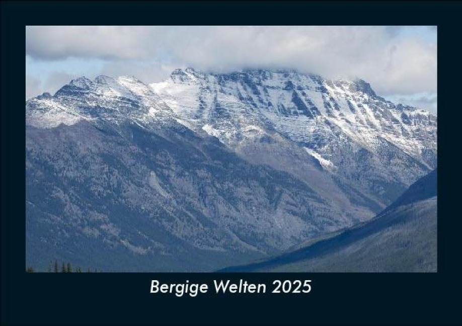 Bergige Welten 2025 Fotokalender DIN A5 - Tobias Becker