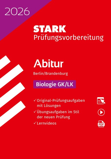 STARK Biologie GK/LK - Abitur 2026 Berlin/Brandenburg - Prüfungsvorbereitung - 