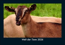 Cover-Bild zum Titel 'Welt der Tiere 2026 Fotokalender DIN A5' von 'Tobias Becker'