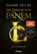 Cover-Bild zum Titel 'Die Tribute von Panem L. Der Tag bricht an' von 'Suzanne Collins'