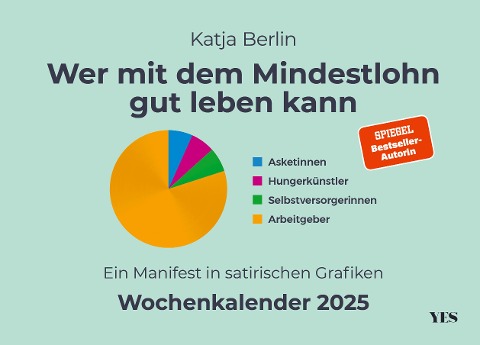 Wer mit dem Mindestlohn gut leben kann - Wochenkalender 2025