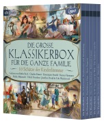 Cover-Bild zum Titel 'Die große Klassikerbox für die ganze Familie' von 'Lyman Frank Baum, Jules Verne, Carlo Collodi, Pamela L. Travers, Daniel Defoe'