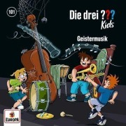 Cover-Bild zum Titel 'Die drei ??? Kids 101: Geistermusik' von 'Boris Pfeiffer'