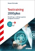 Cover-Bild zum Titel 'STARK Testtraining 2000plus' von 'Jürgen Hesse, Hans Christian Schrader'