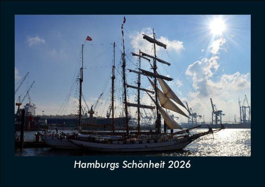 Hamburgs Schönheit 2026 Fotokalender DIN A5 - Tobias Becker