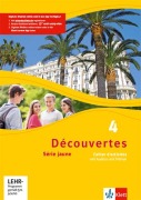 Découvertes 4. Série jaune. Cahier d'activités mit Audios un