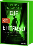 Cover-Bild zum Titel 'Die Ehefrau - Was hat sie zu verbergen?' von 'Freida McFadden'