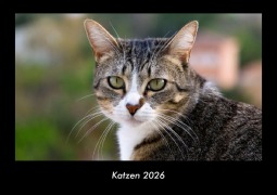 Cover-Bild zum Titel 'Katzen 2026 Fotokalender DIN A3' von 'Tobias Becker'
