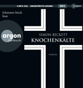 Cover-Bild zum Titel 'Knochenkälte' von 'Simon Beckett'